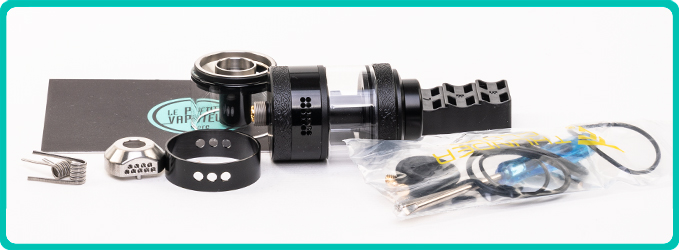 Contenu de l'Atomiseur AN RTA Thunder Cloud x Coilturd